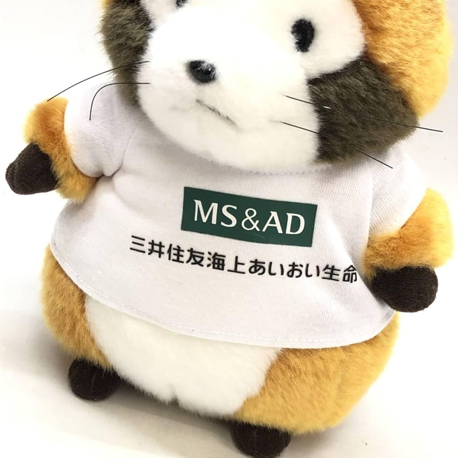 三井住友海上あいおい生命 ラスカル ぬいぐるみSekiguchi 三井住友海上あいおい生命 ラスカル ぬいぐるみSekiguchi